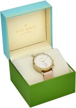 kate spade new york Women's KST23102 Grand Metro Vachetta and Gold Hybrid Smartwatch - Image 2